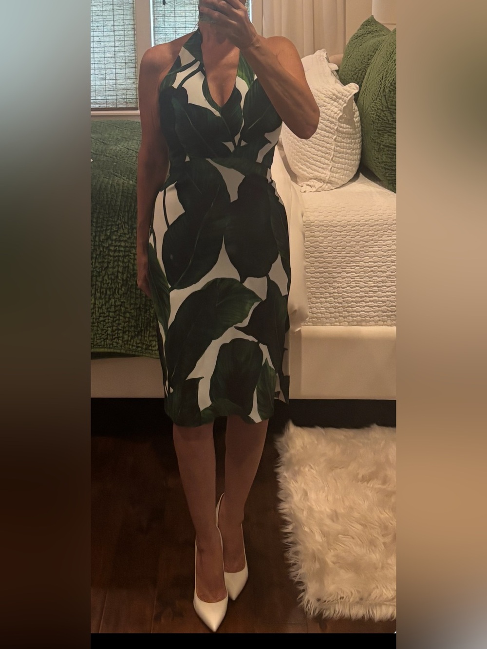 NWT Milly Vanessa Halter Midi Dress